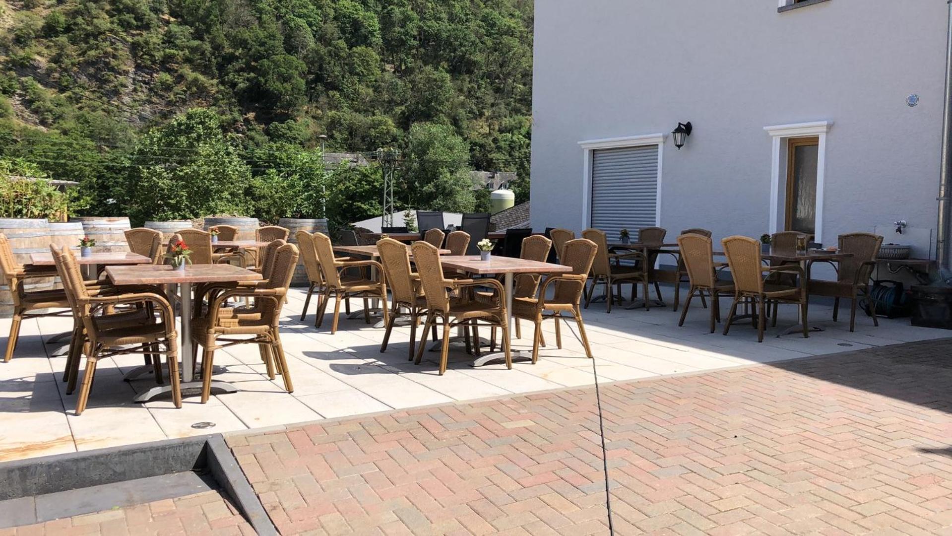 לורך אם ריין Rheinliebe Bistro Und Pension מראה חיצוני תמונה